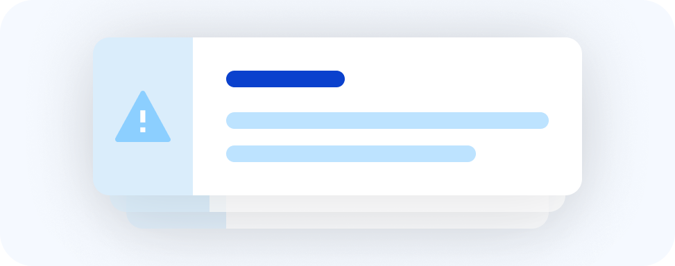 Banner & Snackbar pattern illustration