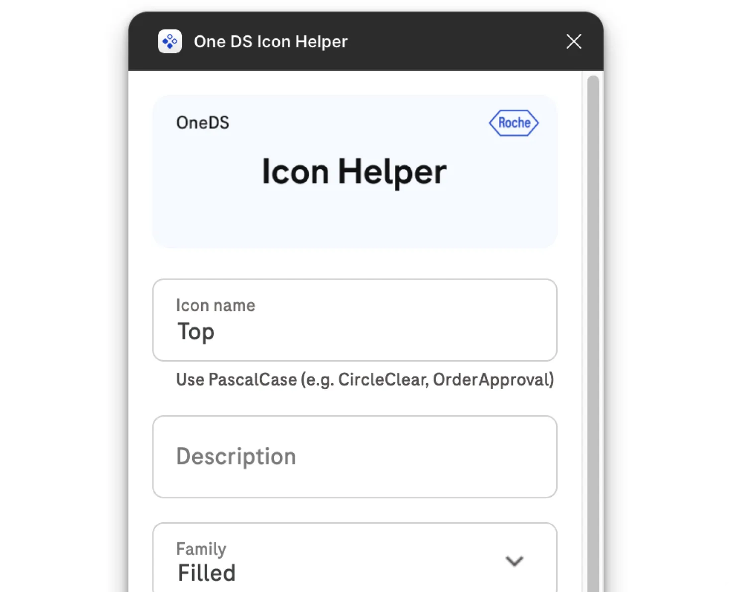 OneDS Icon Helper plugin preview
