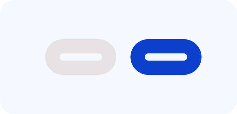 iOS buttons component illustration