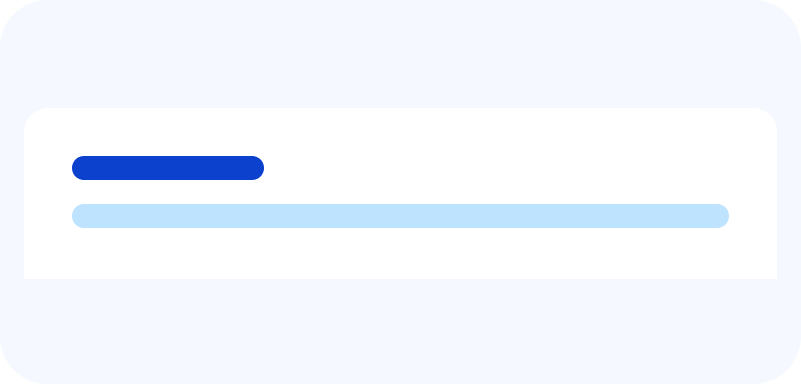 Section header component illustration